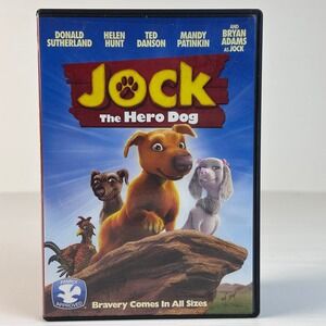 Jock The Hero Dog DVD 2011 Animated Family Movie Donald Sutherland Helen Hunt PG
